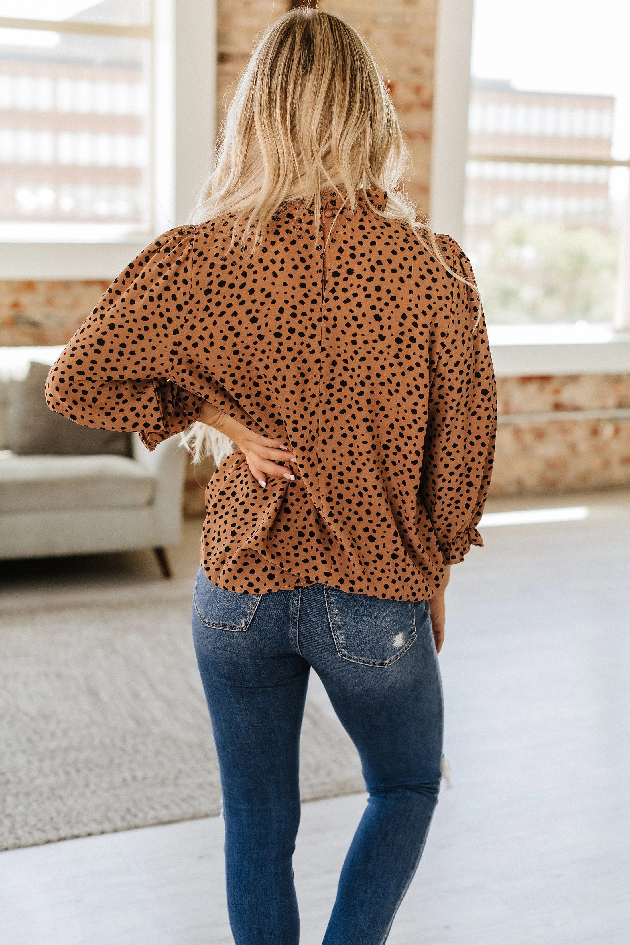 Amaris Dot Blouse | S-2XL