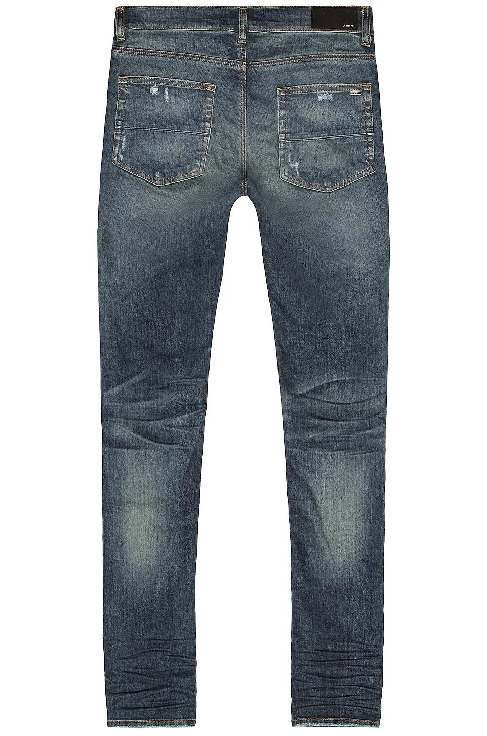 Amiri Stack Skinny Jeans in Deep Classic indigo