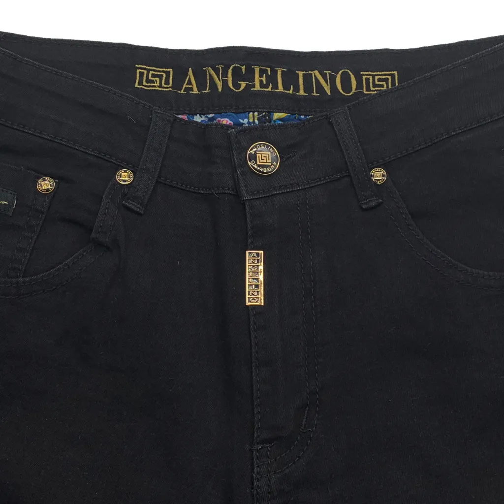 Angelino - Classic Fit - Black Jeans -Style C18