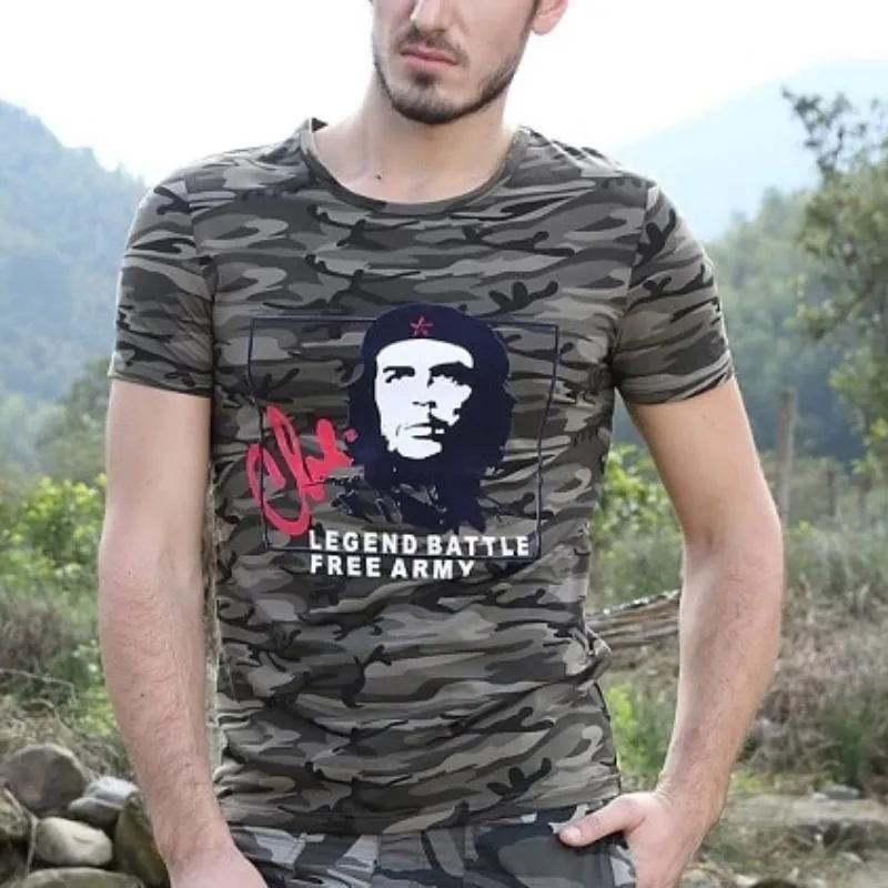 Che Guevarra Printed Military Tees