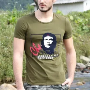 Che Guevarra Printed Military Tees