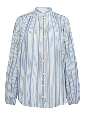 Chintz Striped Billow Blouse