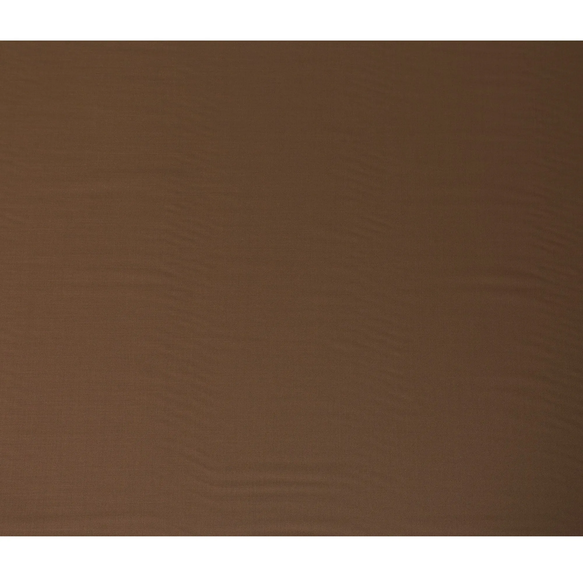 Chocolate brown Premium plain Super 140's blended wool suiting fabric-D17277