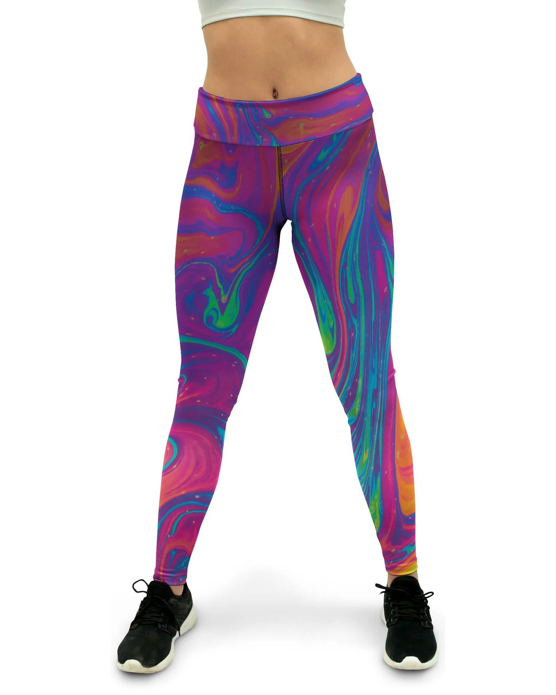 Colorful Splash Yoga Pants