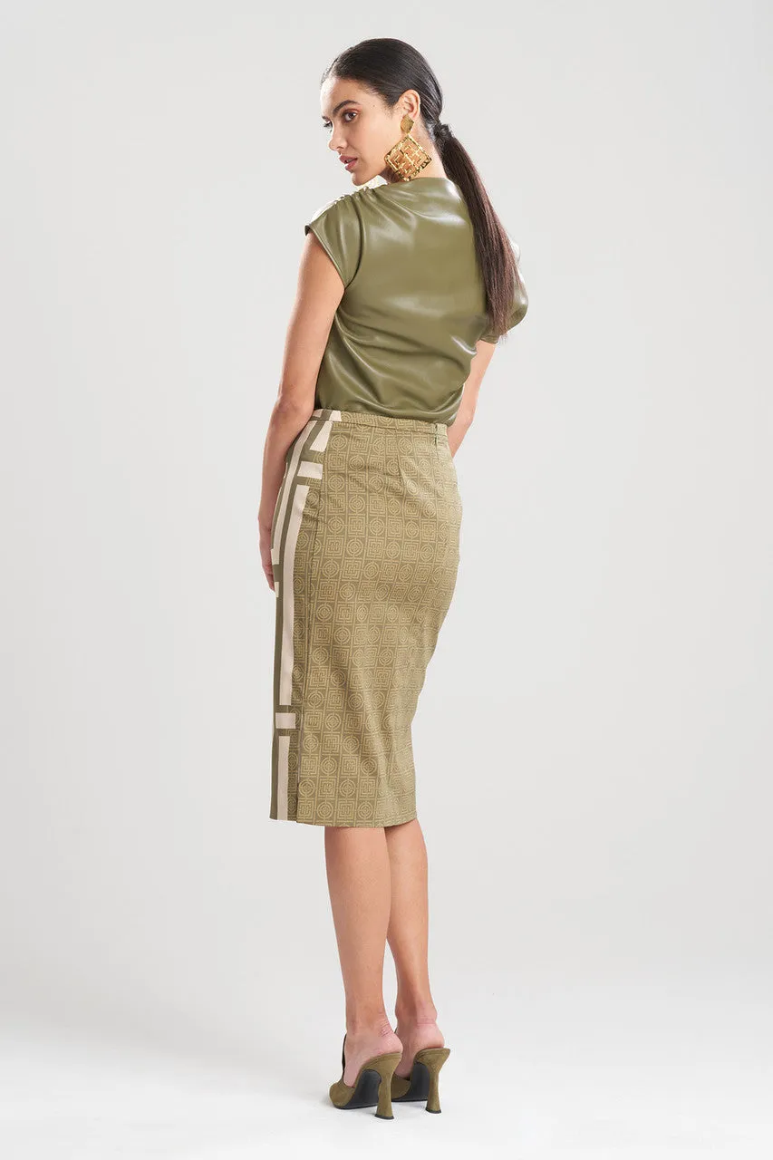 Infinity Cotton Sateen Skirt