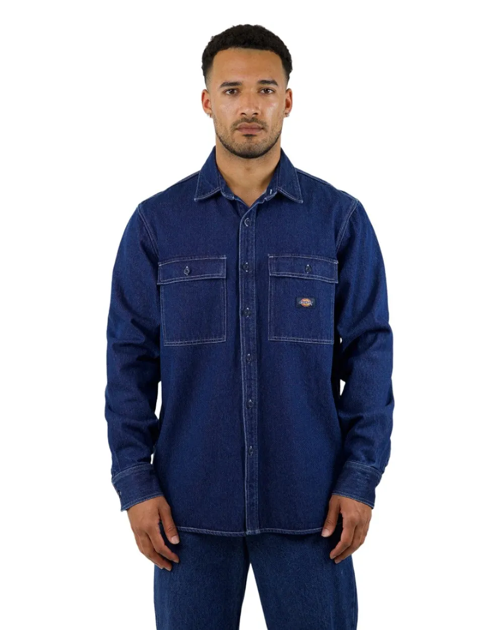 Jacinto Denim regular fit Button Down L/S Shirt