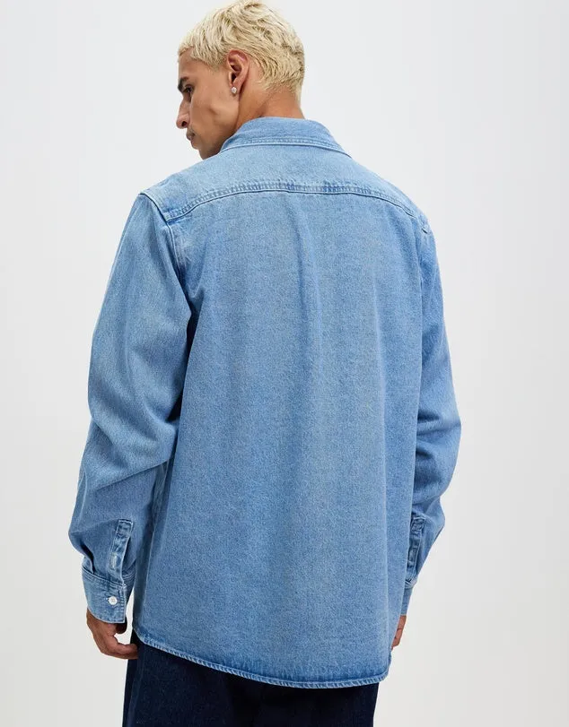 Jacinto Denim regular fit Button Down L/S Shirt