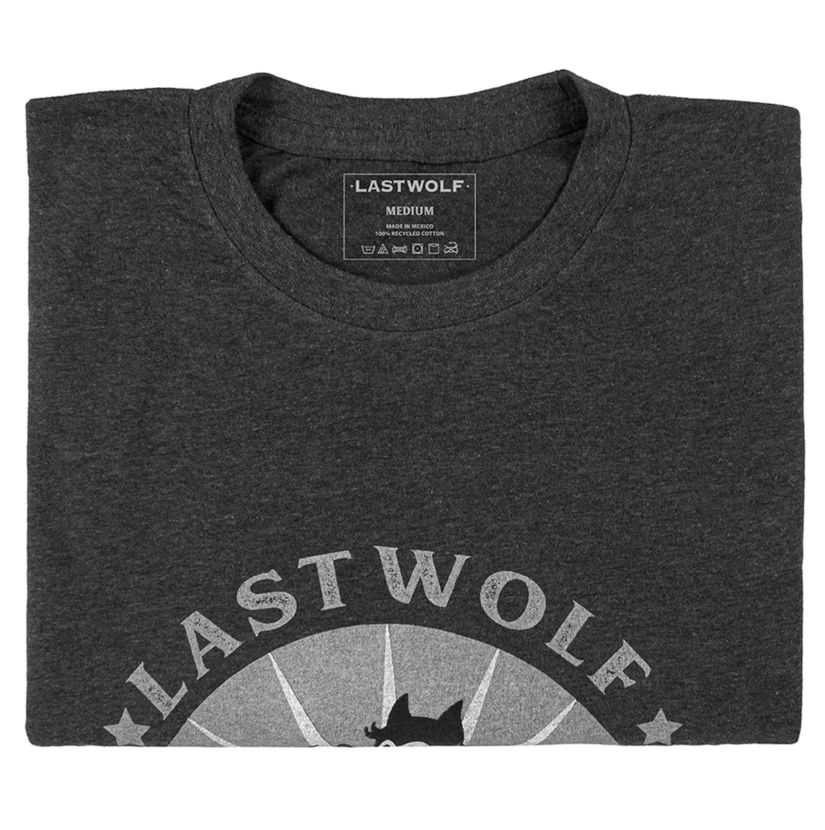 JACK WOLF TEE - GRAPHITE GRAY