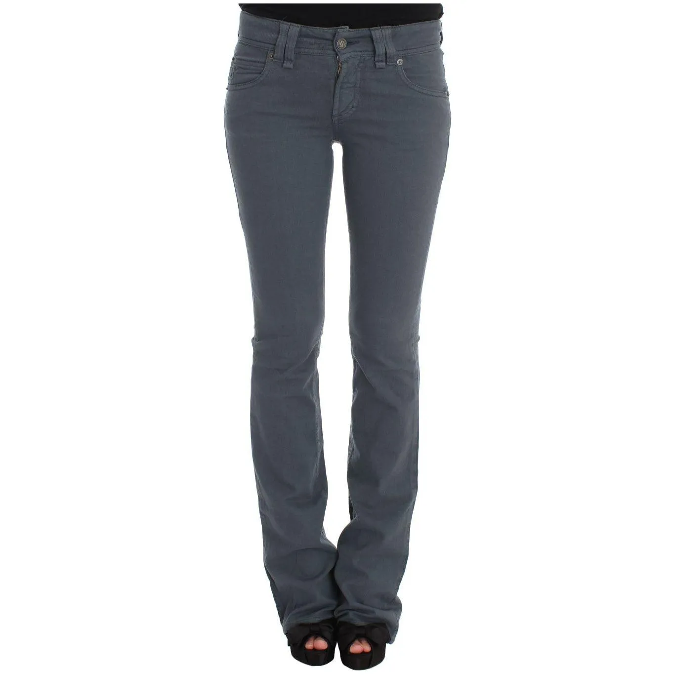 John Galliano Elegant Slim Fit Bootcut Jeans