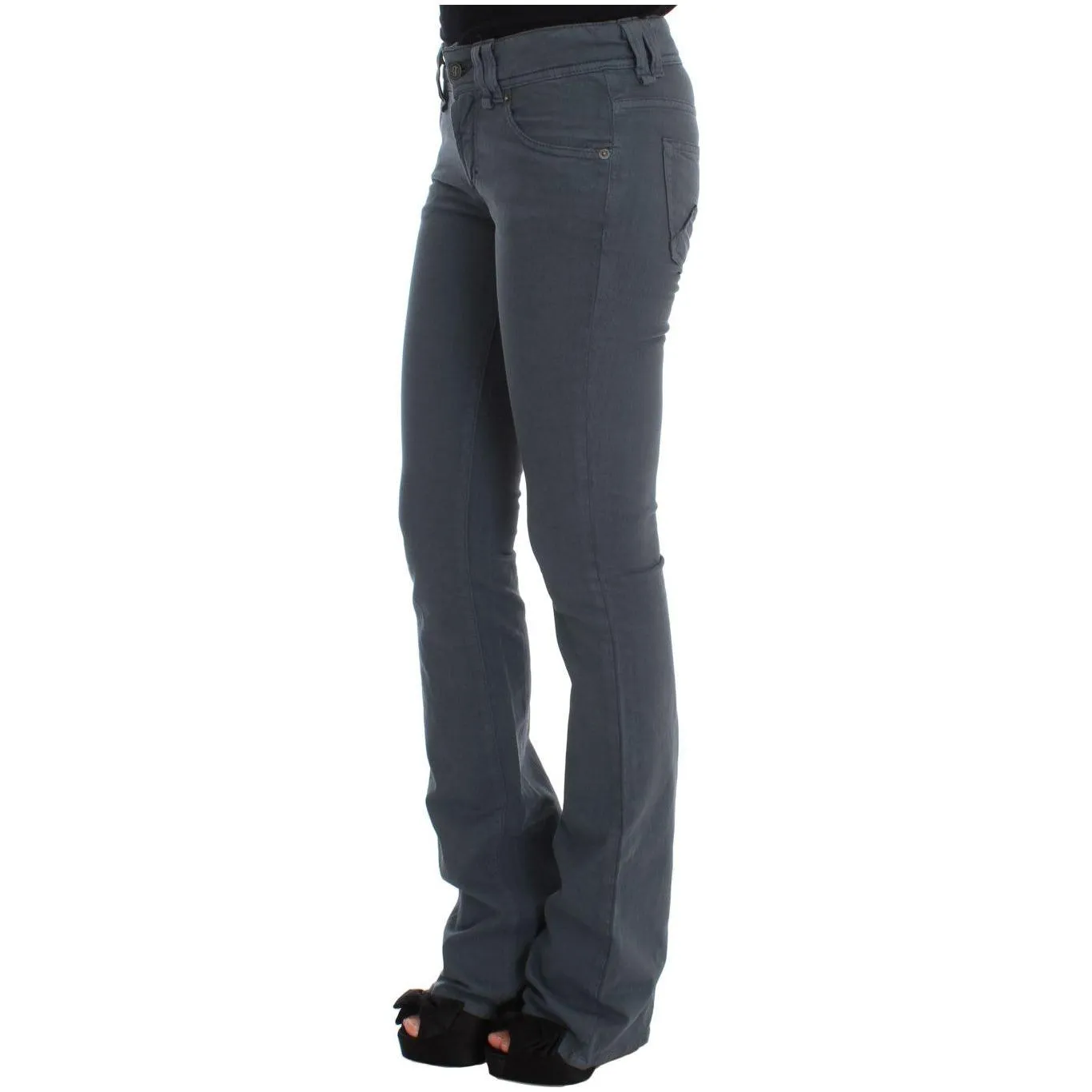 John Galliano Elegant Slim Fit Bootcut Jeans