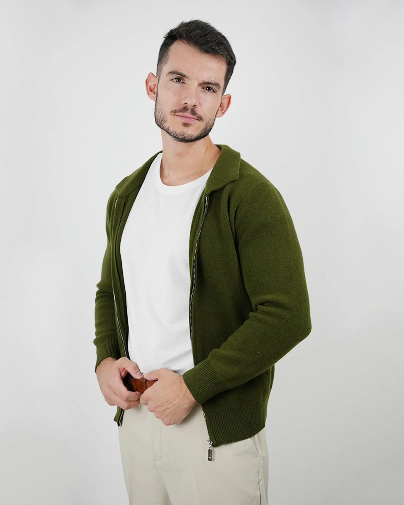 LOVAUS Cashmere Blend Cardigan Jacket