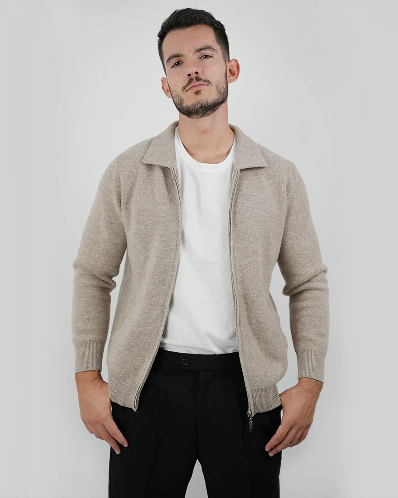 LOVAUS Cashmere Blend Cardigan Jacket