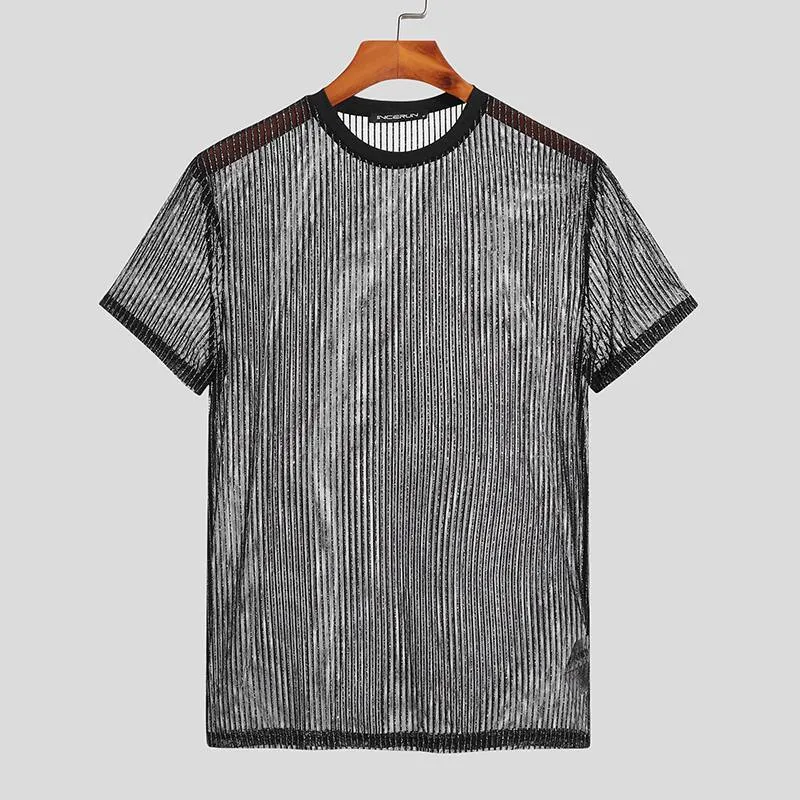 METALLIC Mesh T-Shirt