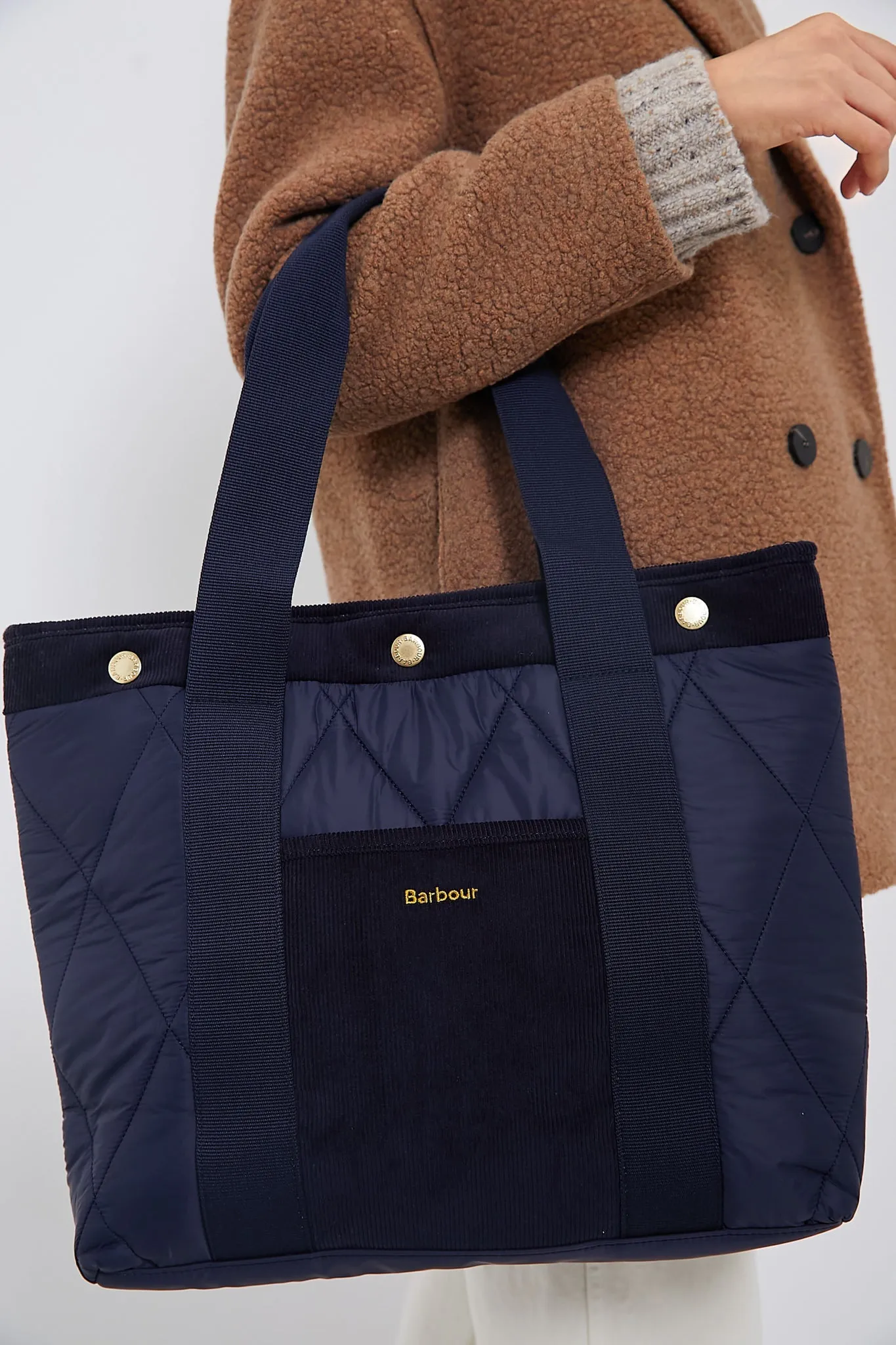 Navy Healy Tote Bag