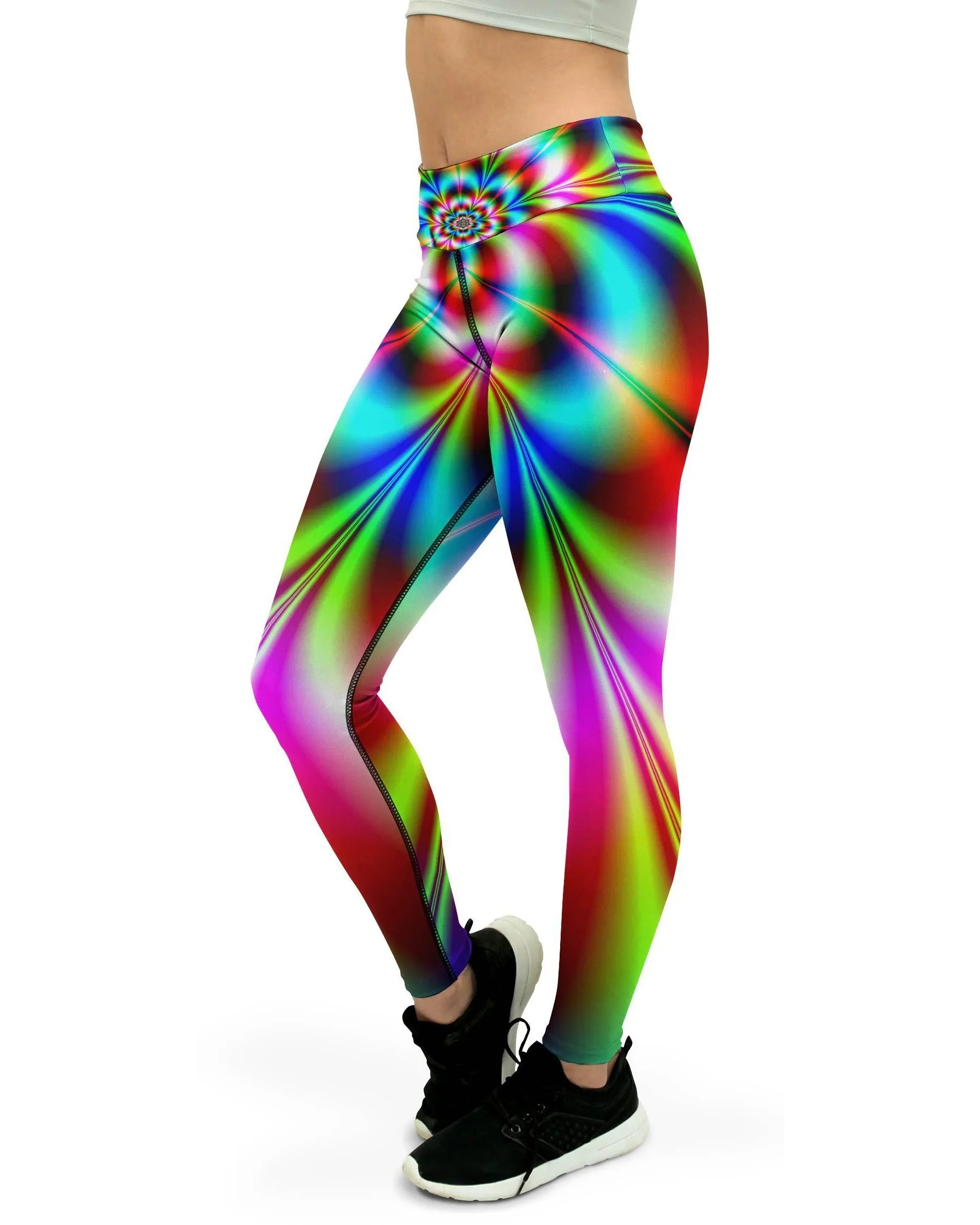 Psychedelic Neon Yoga Pants