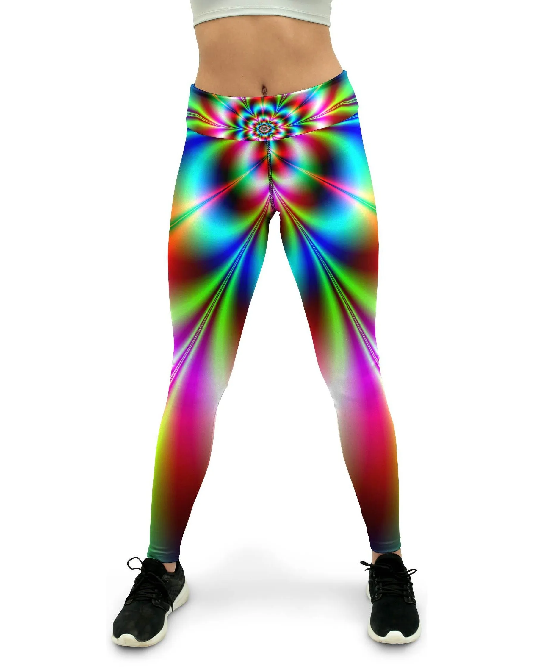 Psychedelic Neon Yoga Pants