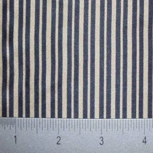 Silk Charmeuse Uneven Stripe