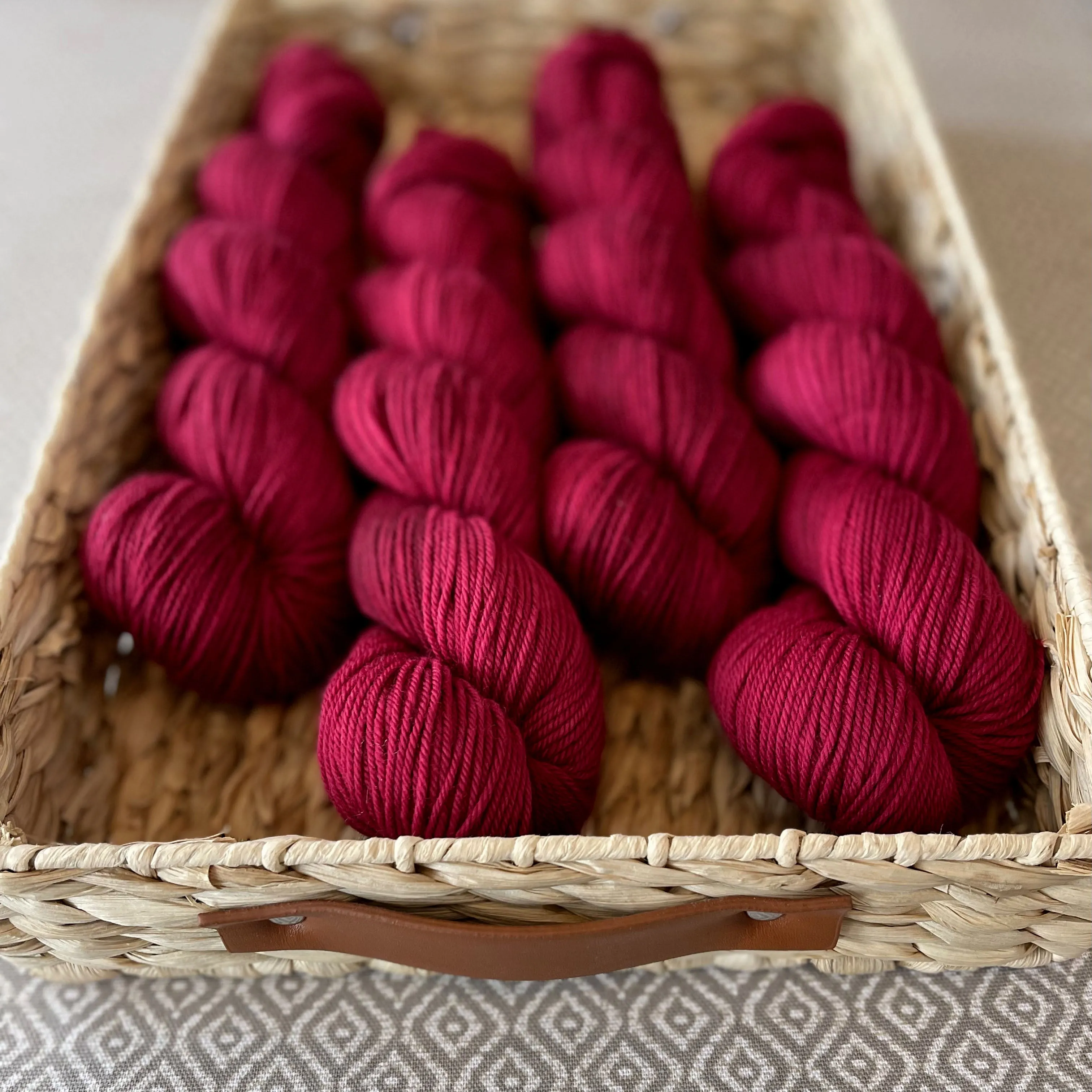 Simply DK Yarn - Magenta Semi Solid