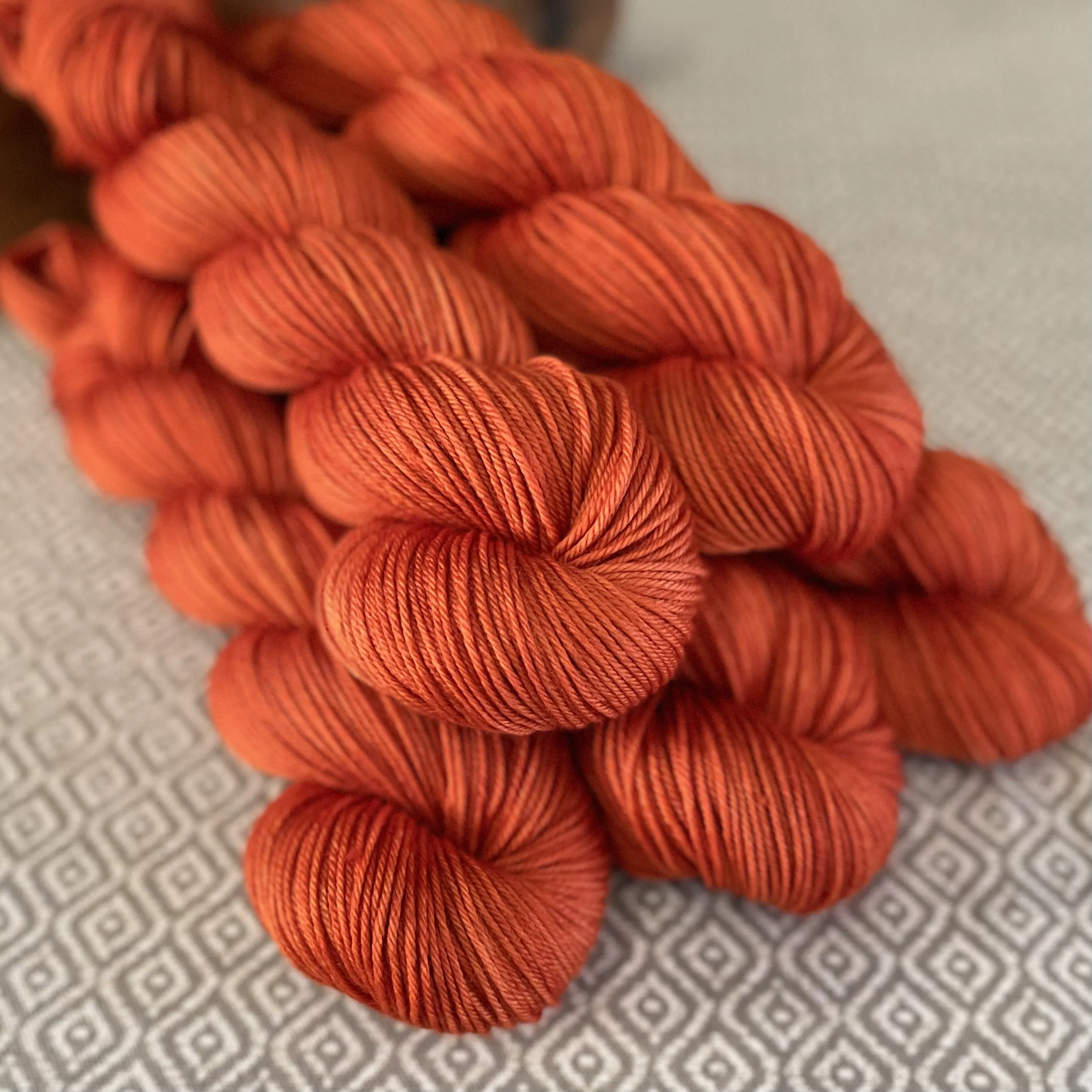 Simply DK Yarn - Pumpkin Semi Solid