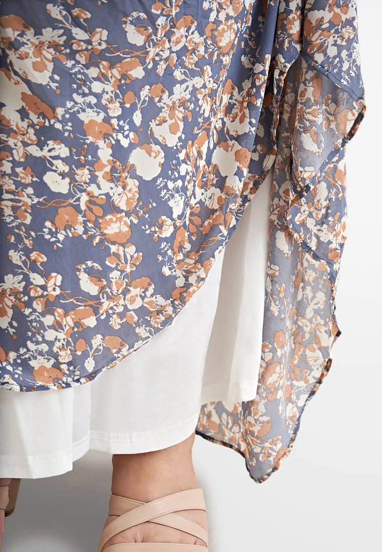 Sofia Floral Chiffon Skirt