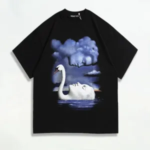 Swan Face Reflection Shirt