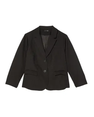 Sylvia Long Sleeve Classic Blazer | Black