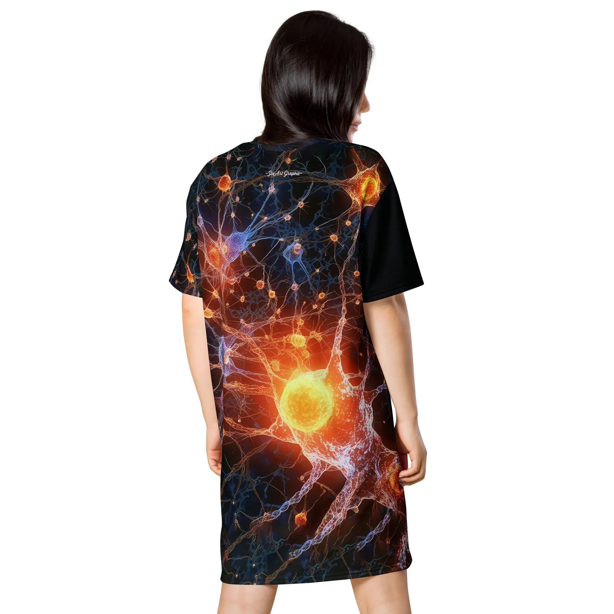 T-Shirt Dress Brain Party