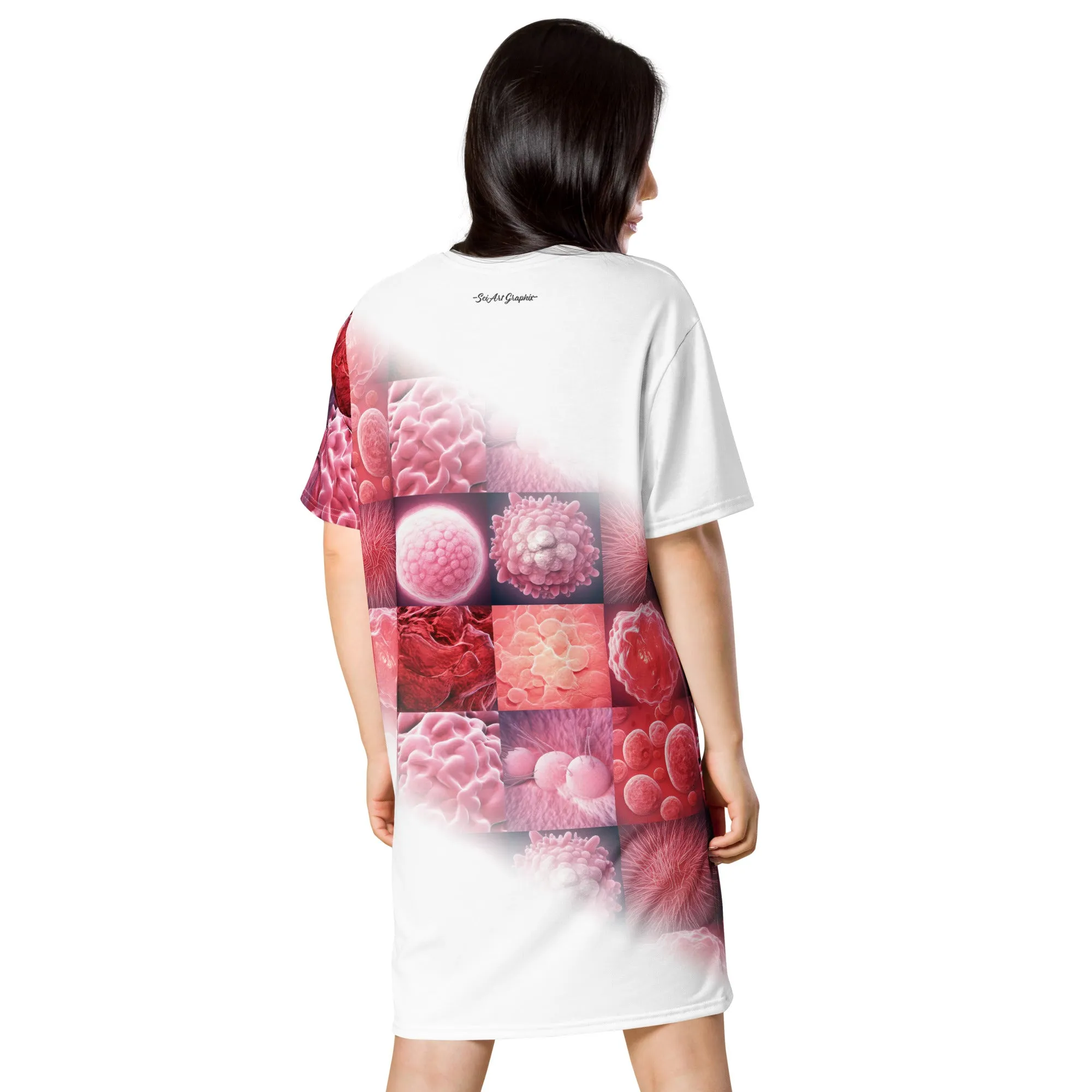 T-Shirt Dress Cells in Pink