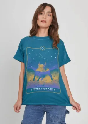 Taurus Card Graphic Tee