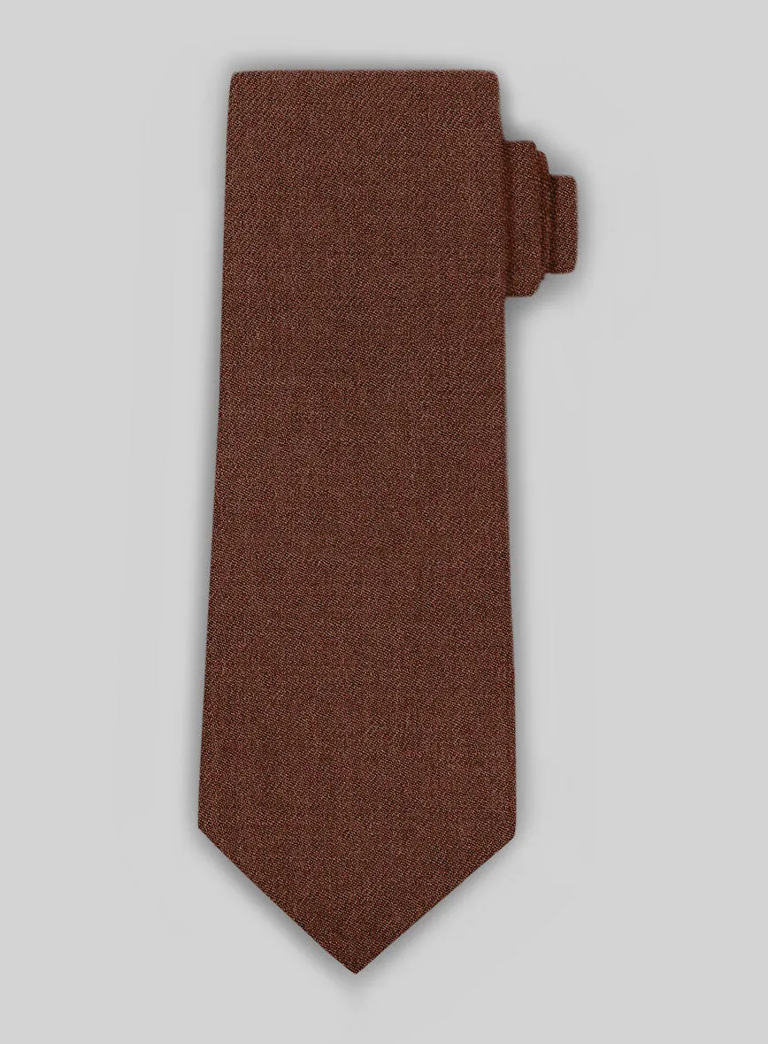 Tweed Tie - Naples Chestnut